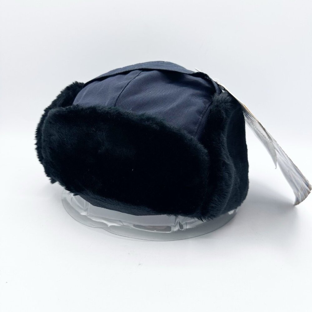 Blauer 9111 Trooper Cap Hat with Gore-Tex Size XL Black / Blue New w/ Tags USA